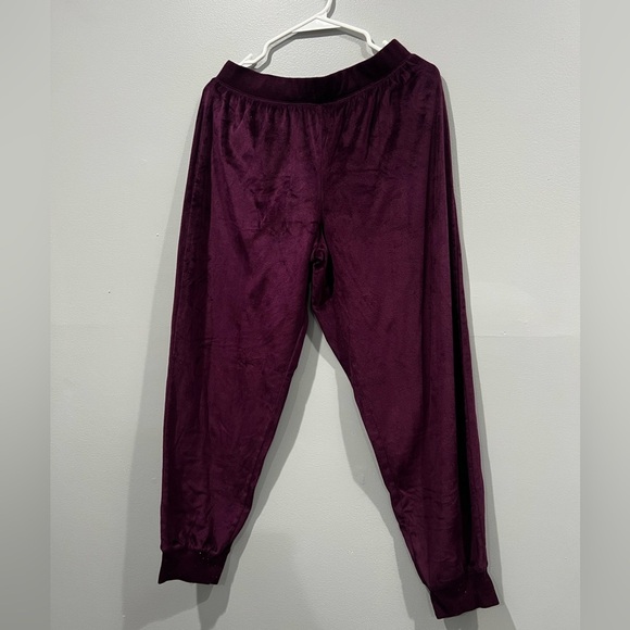 HONEY DEE women’s Plush Purple Lounge 2pcs Set/size M - Picture 7 of 10